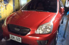 Kia Carens 2007 MT Red For Sale