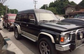 1997 Nissan Patrol Safari GQ Black 4x4 MT