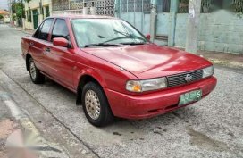 Nissan Sentra Super Saloon 1991 Red MT