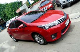 2014 Toyota Corolla Altis V AT Red For Sale