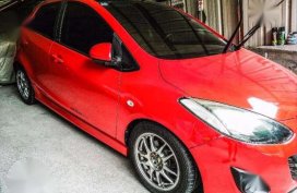 Freshness Mazda 2 2011 Hatchback Red MT