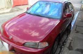 Honda Civic Esi 1994 AT Red For Sale