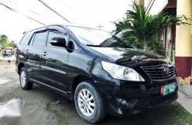 Toyota Innova G 2012 Black MT For Sale