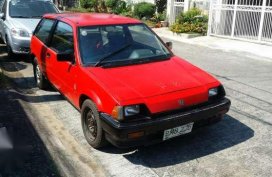 Honda Civic 1985 Hb Red AT For Sale