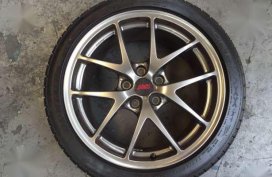 2014 up Subaru WRX STI Premium OEM BBS forged 18s wheels
