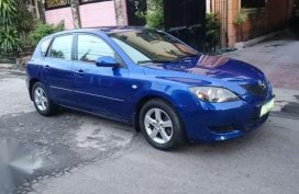 Mazda 3 AT 05 Hatchback 1.5 Blue For Sale
