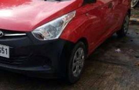 Hyundai Eon 2014 Red AT For Sale