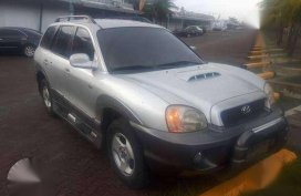 Hyundai Santafe CRDI MT 2002 Silver For Sale