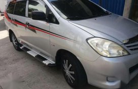 Toyota Innova 2.5J 2010 MT Silver For Sale