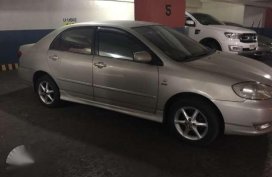 Toyota Corolla Altis 2002 Silver AT For Sale