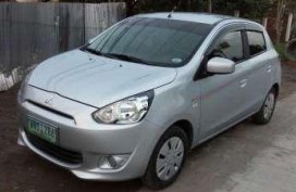 Mitsubishi Mirage 2013 MT Silver For Sale