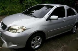 Toyota Vios 1.3E MT 2005 Silver For Sale