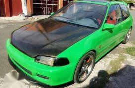 Honda Civic EG HB Fresh MT Green For Sale