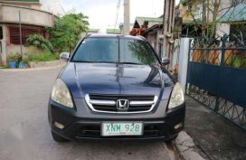 Fresh Honda CRV 2004 AT Blue For Sale