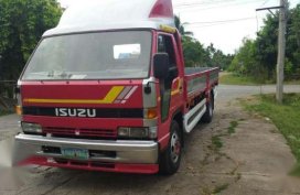 Isuzu Elf NPR 4BG1 16ft MT Red For Sale