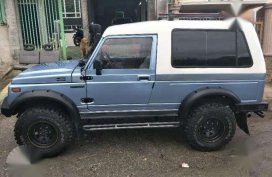 Suzuki Samurai 4x4 MT Blue 1996 For Sale