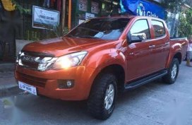 2016 Isuzu Dmax LS MT 4x2 Orange For Sale