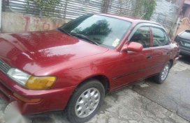 Toyota Corolla XE 1994 Red MT For Sale