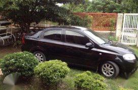 Chevrolet Aveo 2007 Black AT For Sale