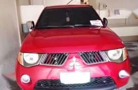 Mitsubishi Strada Glx 4x2 MT Red 2008 