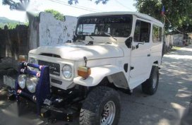 Toyota Land Cruiser 1981 White MT For Sale