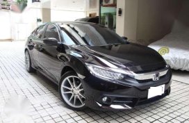 Honda Civic 1.8E 2016 AT Black For Sale