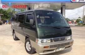 Nissan Urvan Escapade 2003 Green MT 