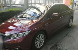 2012 Honda Civic 1.8 AT Red For Sale