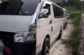 Toyota hiace assume balance