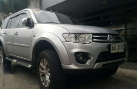 Mitsubishi Montero AT GLS V 2014 Silver For Sale