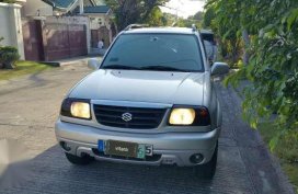 Susuki Grand Vitara 2002 AT Silver For Sale