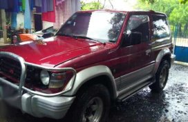 Mitsubishi Pajero 3-door 2002 Red AT For Sale