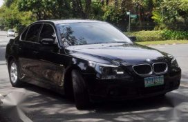 BMW Sedan 525i 2005 AT Black For Sale