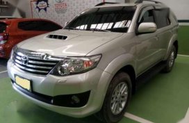 2013 Toyota Fortuner G 4x2 AT Silver For Sale