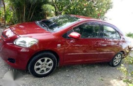 Toyota Vios 1.3 E 2009 MT Red For Sale