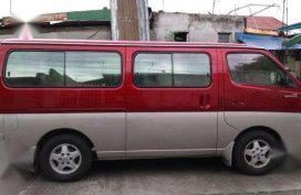 Nissan Urvan Estate 2007 MT Red For Sale