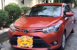 RUSH SALE! Toyota Vios 2015 Orange 1.3 E Automatic Transmission