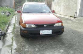 For Sale Toyota Corolla Bigbody XL1996 MT Red 