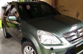 Honda CRV 2005 MT Green SUV For Sale