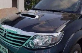 Toyota Fortuner G 2014 MT Black For Sale