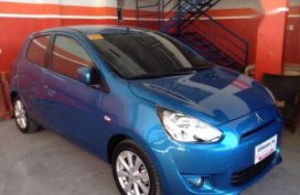 2013 Mitsubishi Mirage GLS MT Blue For Sale