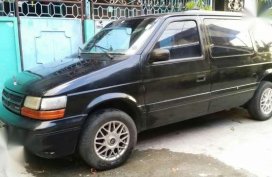 Dodge Caravan 1995 AT Black For Sale