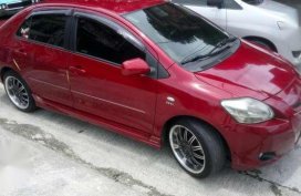 Toyota Vios E 1.3 Manual 2008 Red For Sale