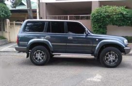 Toyota Land Cruiser 1992 Wagon MT Blue 