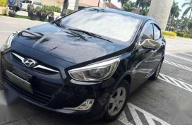 Hyundai Accent 2012 AT Black For Sale