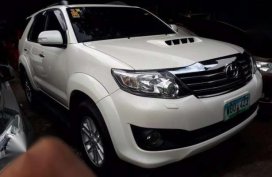 2013 Toyota Fortuner G 4x2 Matic VNT diesel Pearl White 1own