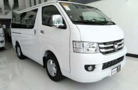 New 2017 Foton View TransVan MT White 