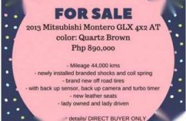 2013 Mitsubishi Montero Sport