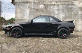 Toyota MR2 1989 4AGE MT Black For Sale
