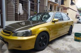 Honda Civic 1999 LXi SIR AT Yellow For Sale